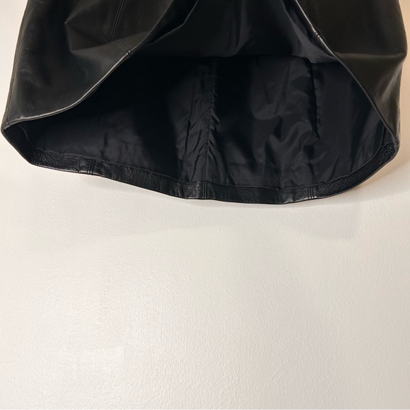 Wilsons Genuine Leather Black Skirt | NWOT - Size 8 - Picture 5 of 9